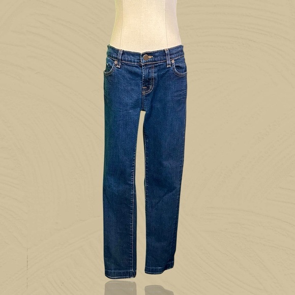 J Brand ‘912 Ink’ Dark Blue Wash Low-Rise Skinny Jeans Y2K Style Size 30 - Picture 1 of 13